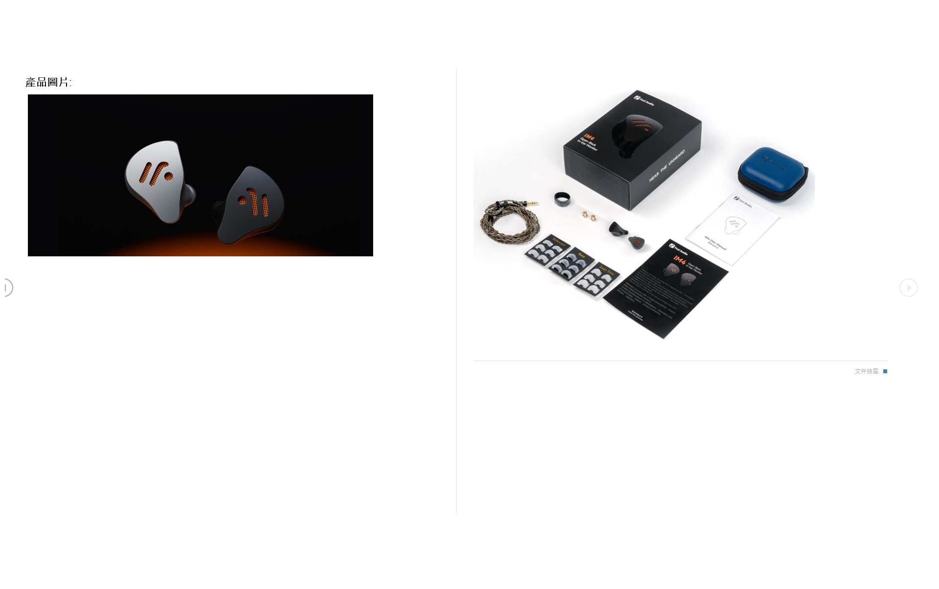 Fosi Audio IM4 In-Ear Headphones